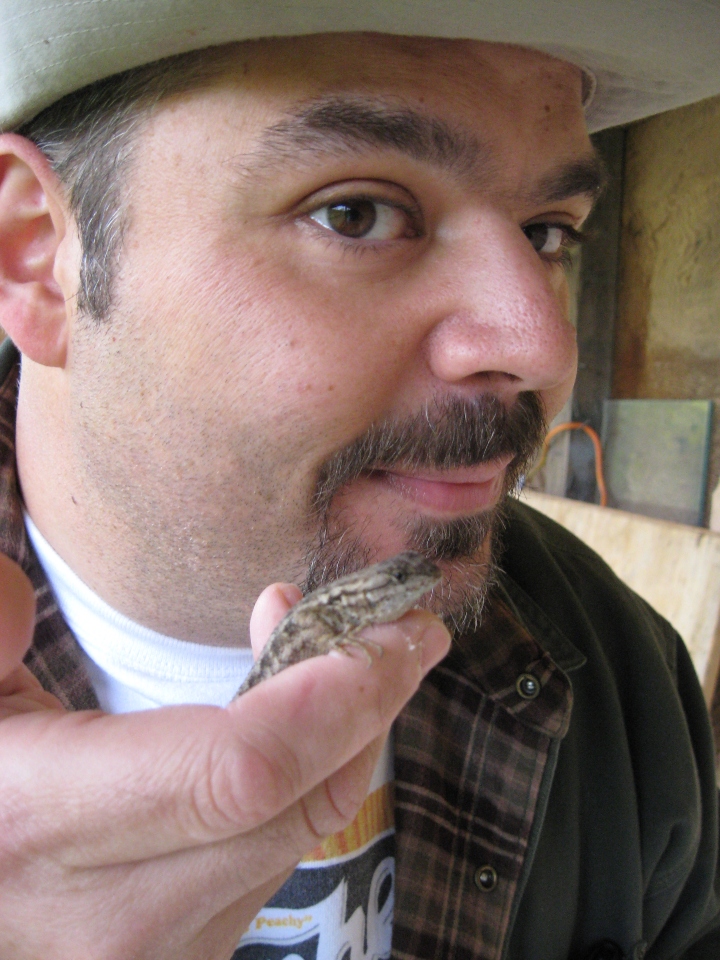 Fence Lizard and Lenny Buttitta